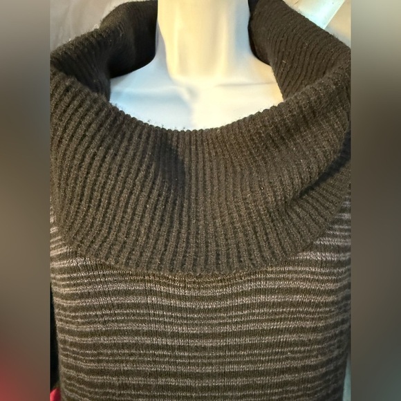 Prana Striped Cowl Neck Monica Sweater Dress Size M - Picture 5 of 8